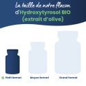 Taille de notre flacon d'Hydroxytyrosol BIO (extrait d'olive)