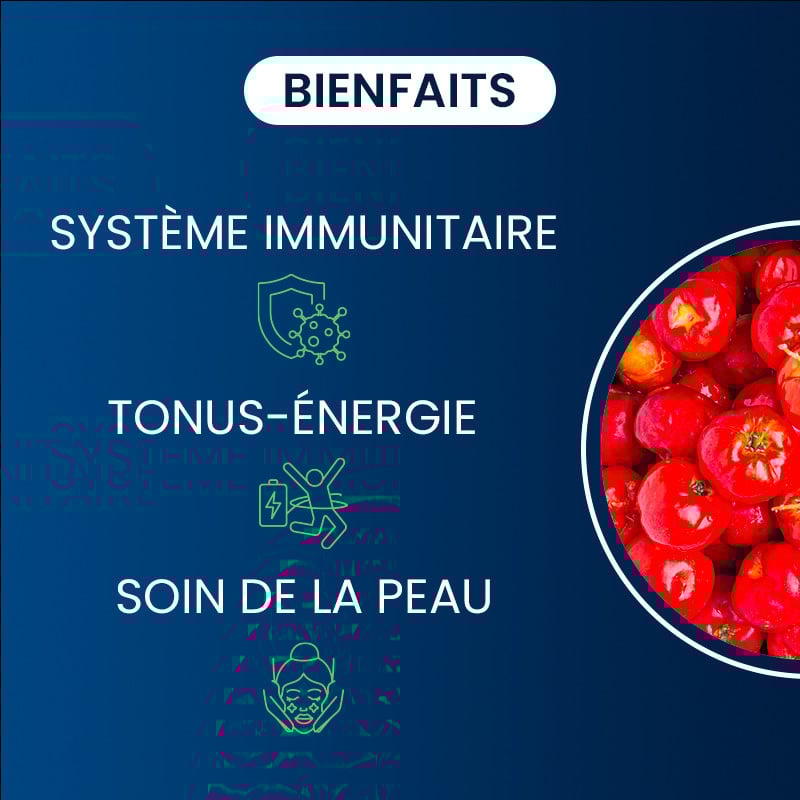 Acérola bio bienfaits