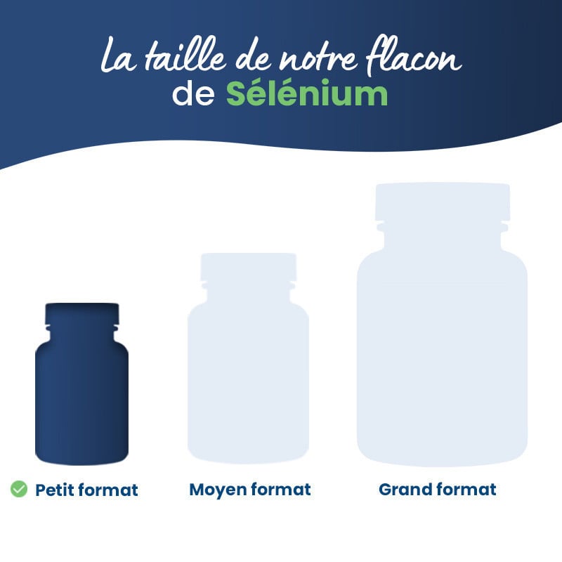 sélénium l-sélénométhionine taille du flacon