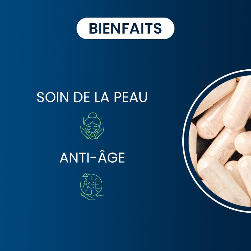 Bienfaits du Collagène naturel végétarien Ovoderm