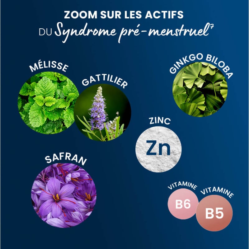 Actifs Complexe Syndrome Prémenstruel
