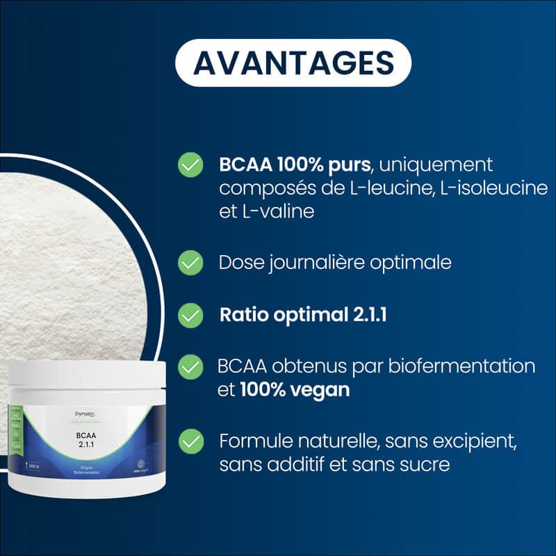 Avantage du BCAA 2.1.1