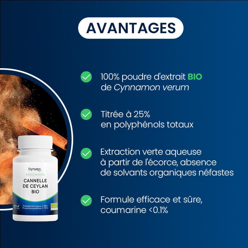 avantages cannelle de ceylan bio