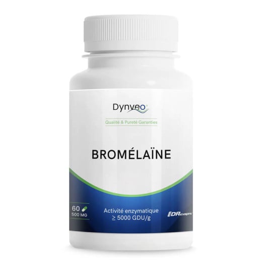 Bromélaïne 5000 pure 60 gélules