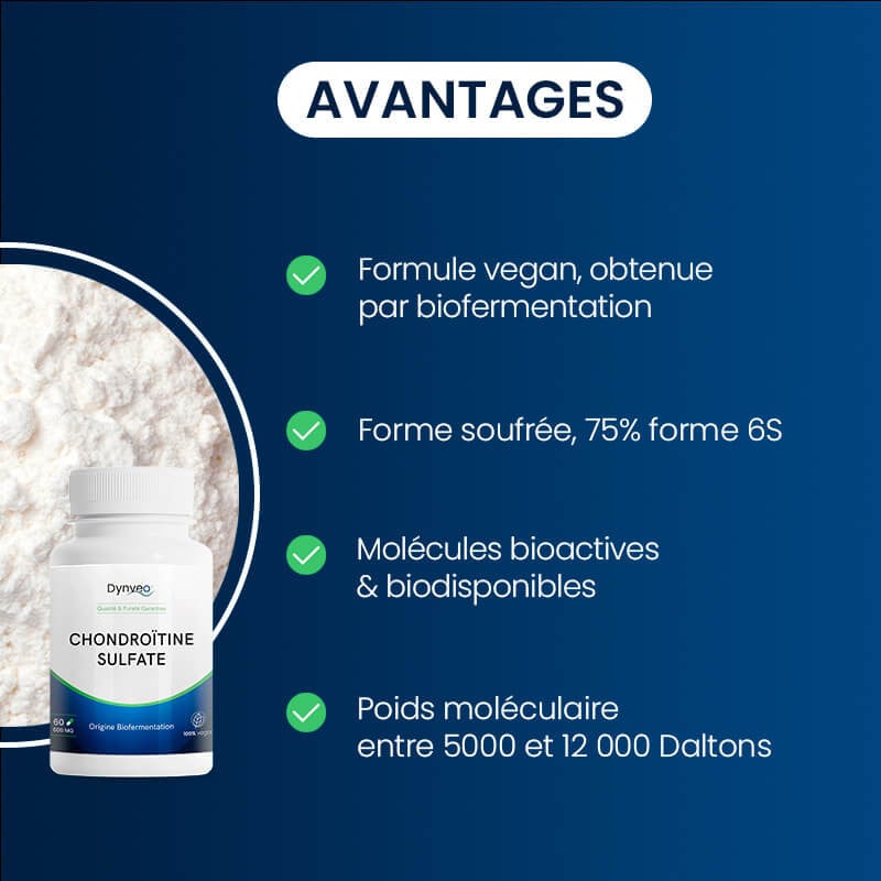 Avantages Chondroïtine Sulfate Vegan