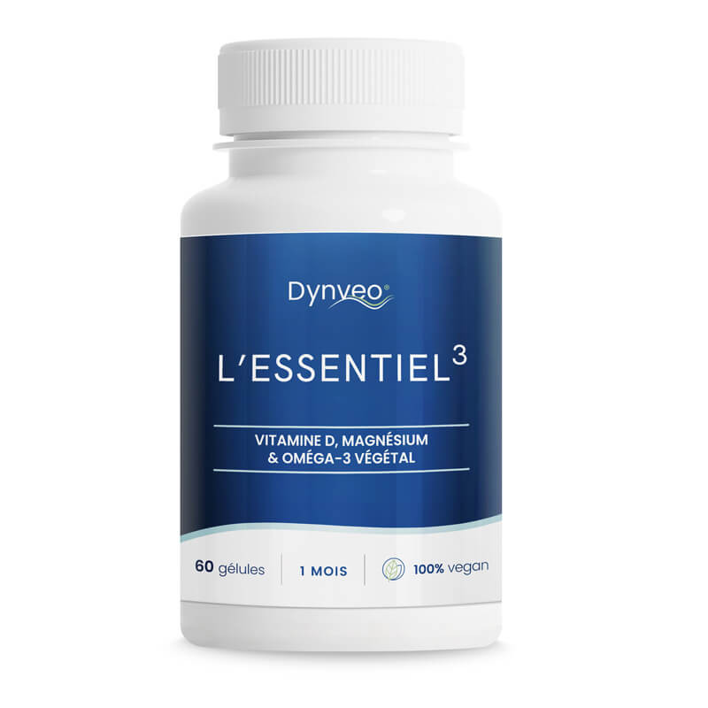 L'Essentiel 3 : oméga 3, vitamine D et Magnésium