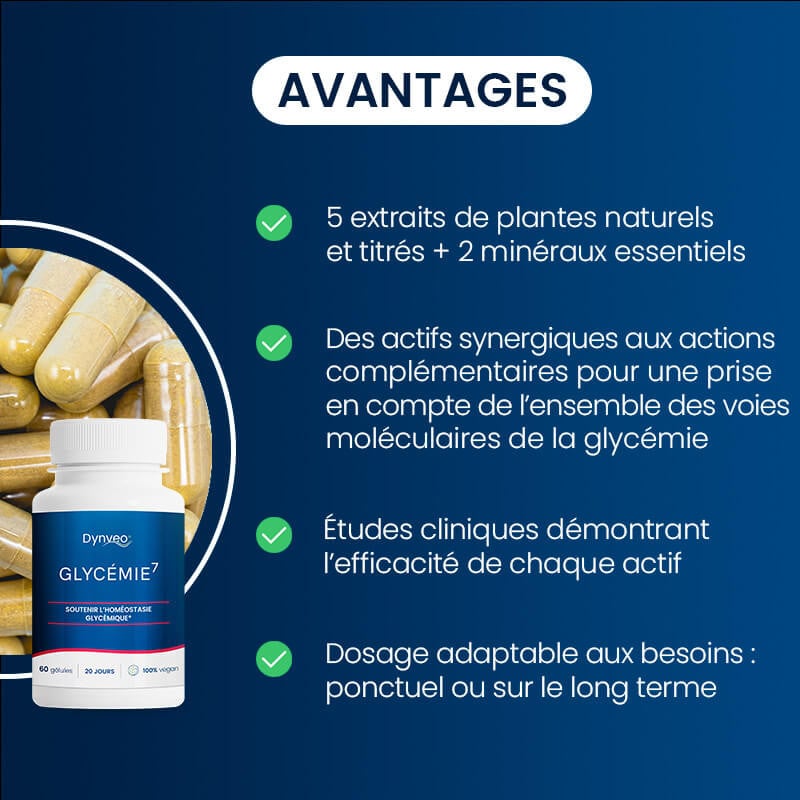 Les avantages de notre Glycémie 7