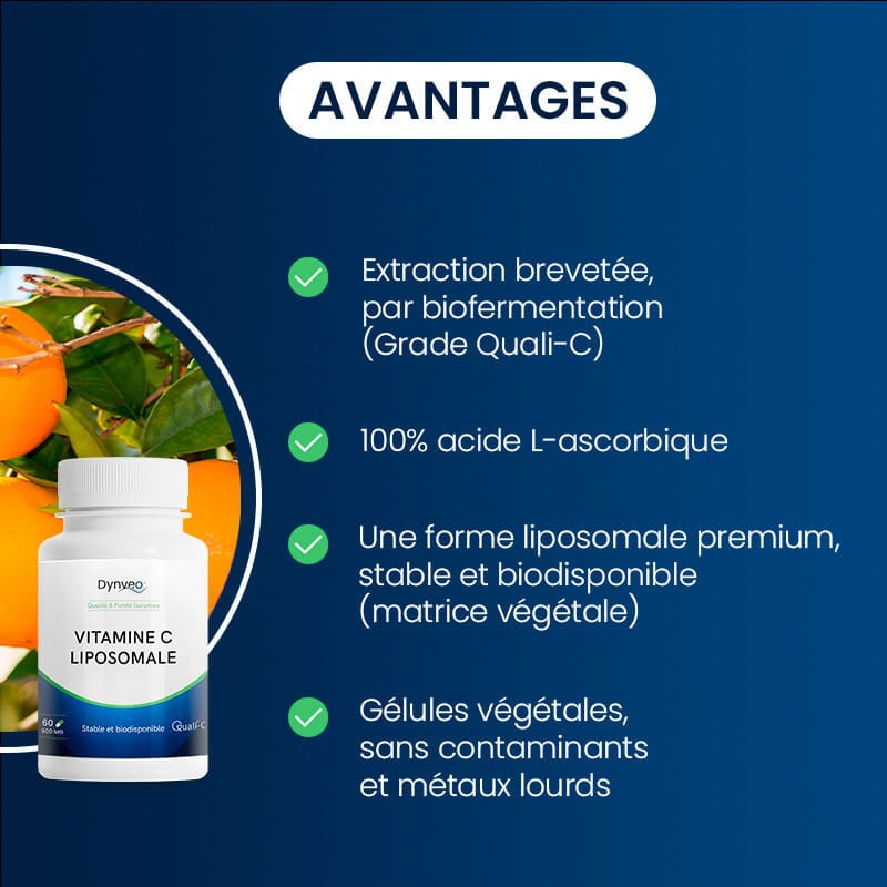 avantages de la vitamine c liposomale