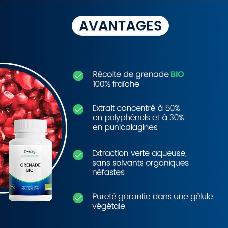 Avantages de la Grenade BIO