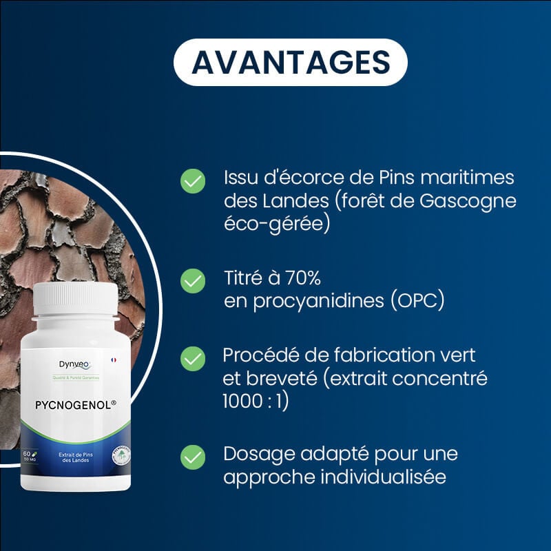 avantages du pycnogenol
