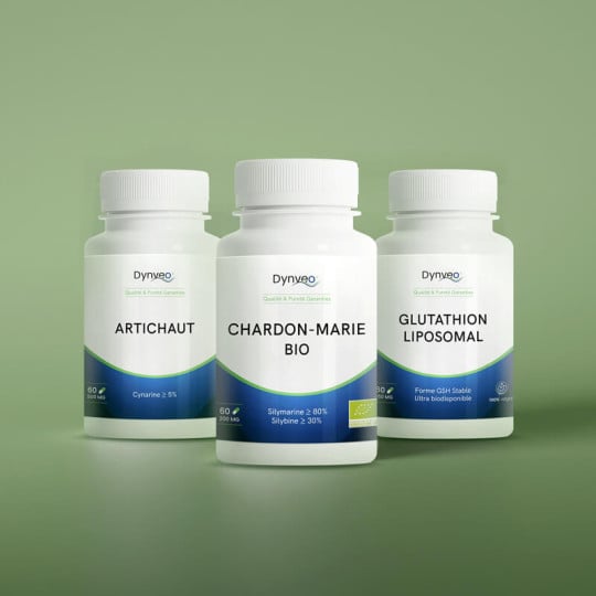 Pack Détox : Artichaut, Chardon-Marie et Glutathion