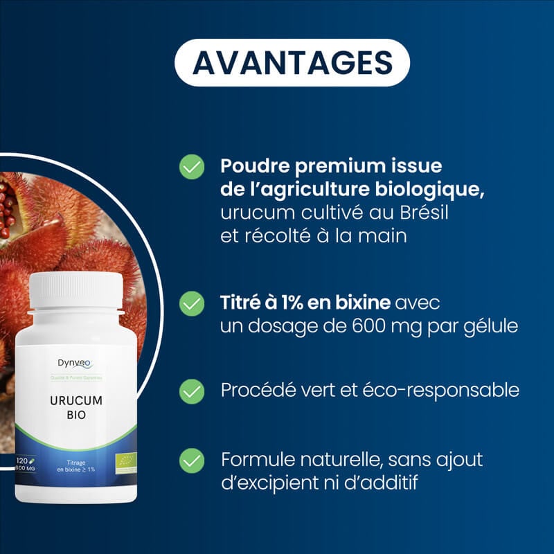 Urucum Bio avantages