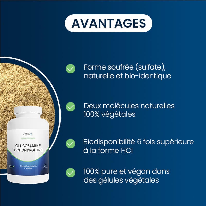 Avantages de la Glucosamine & Chondroïtine