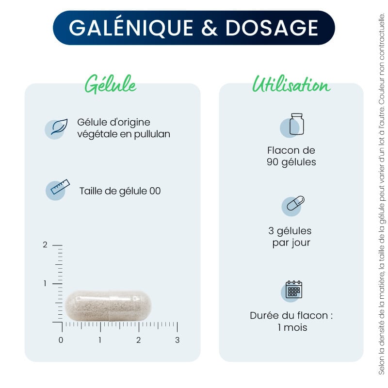Galénique magnésium L-thréonate : Magtein®
