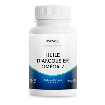 Huile d'argousier oméga 7