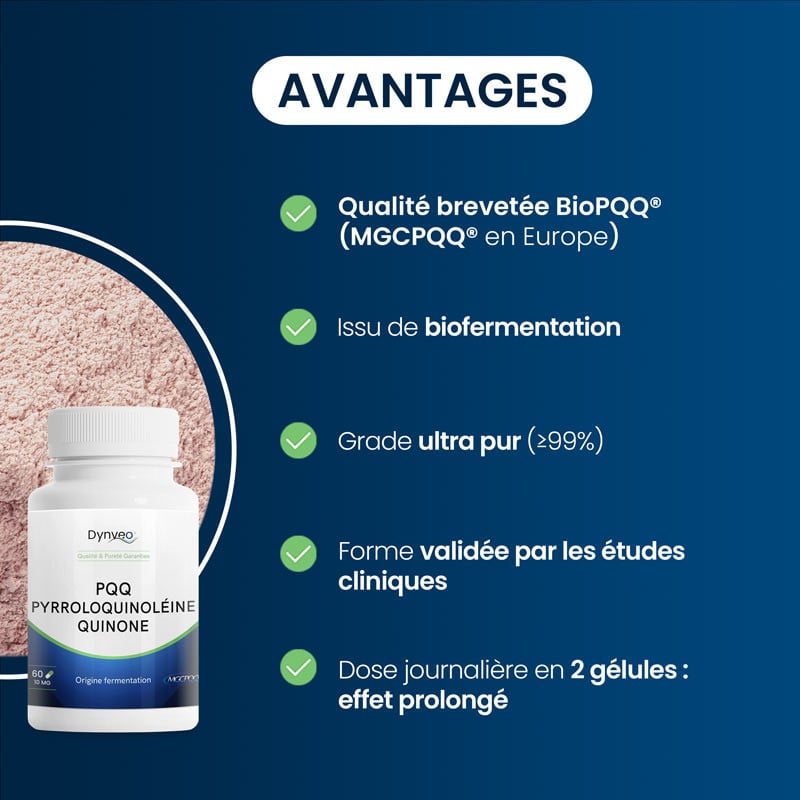avantages pqq
