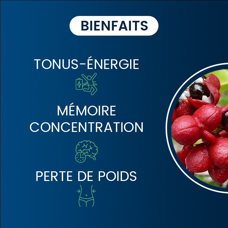 Bienfaits du Guarana BIO