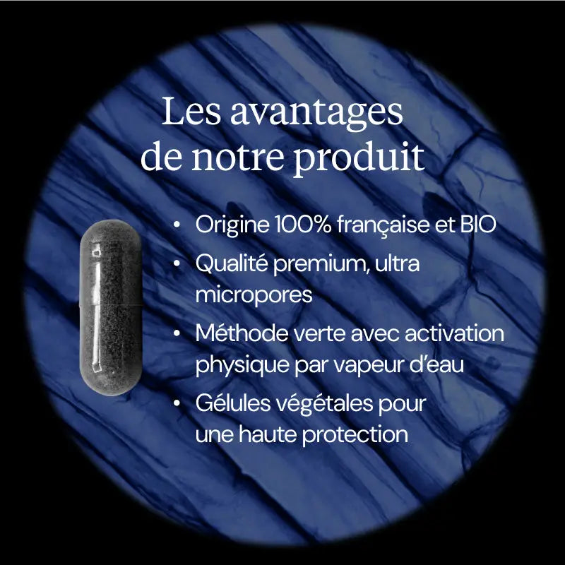 charbon actif avantages