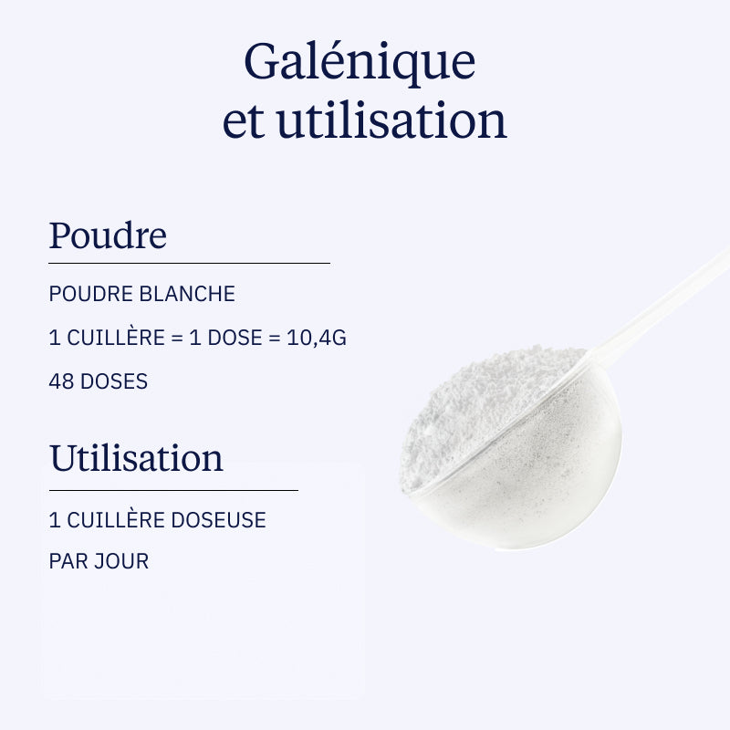 Collagène marin en poudre galénique