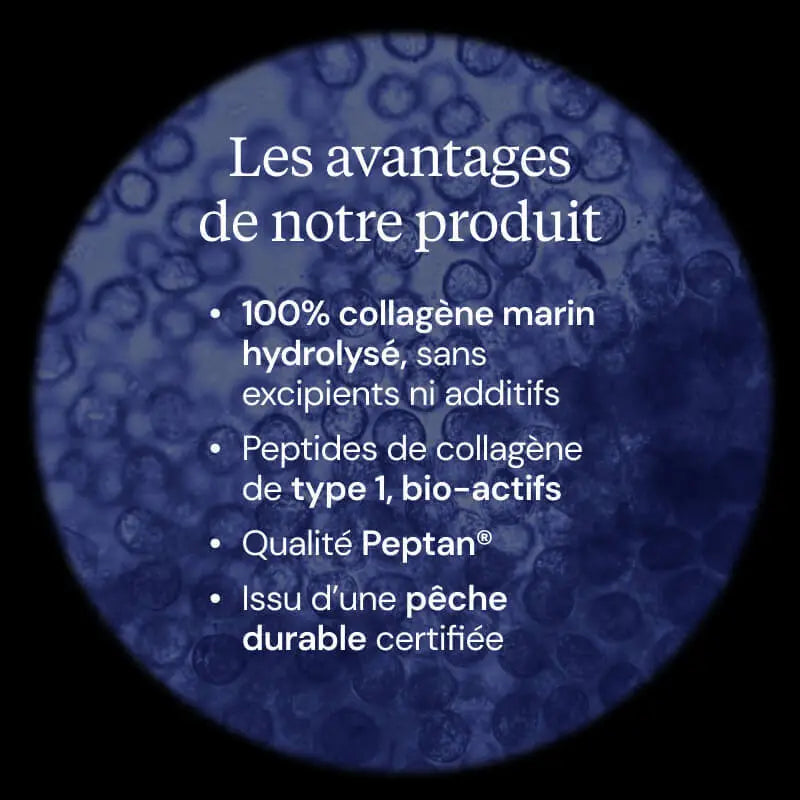 Collagène marin en poudre