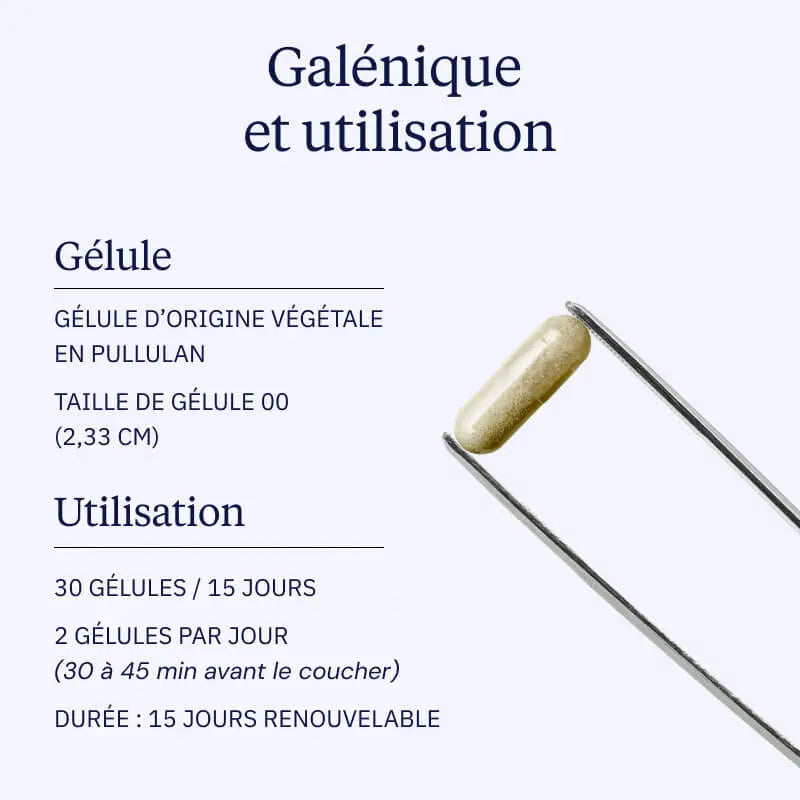 complexe endormissement galenique