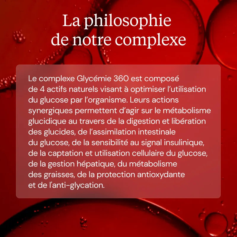 complexe glycemie 360 philosophie