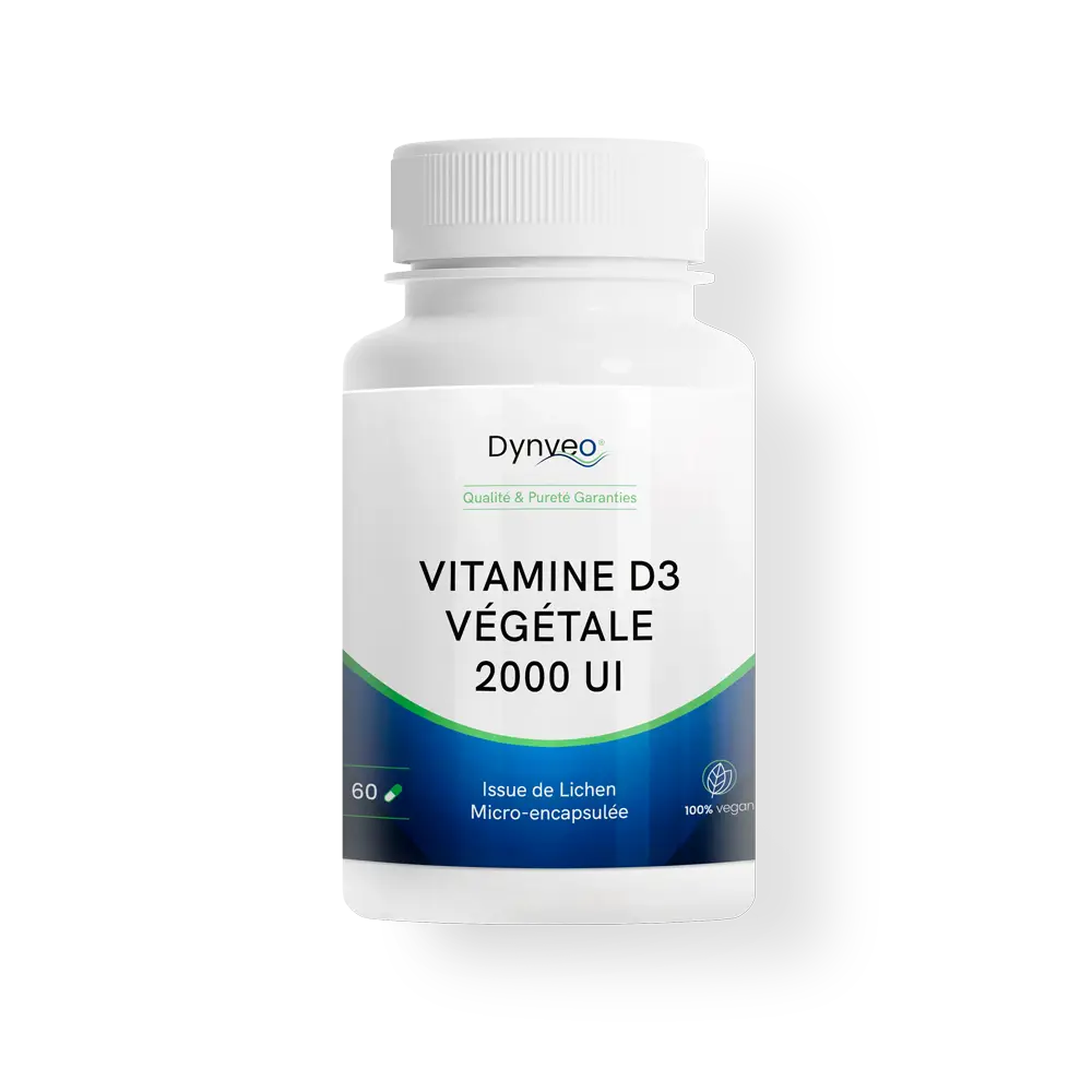 flacon pilulier vitamine d3 vegetale 2000ui