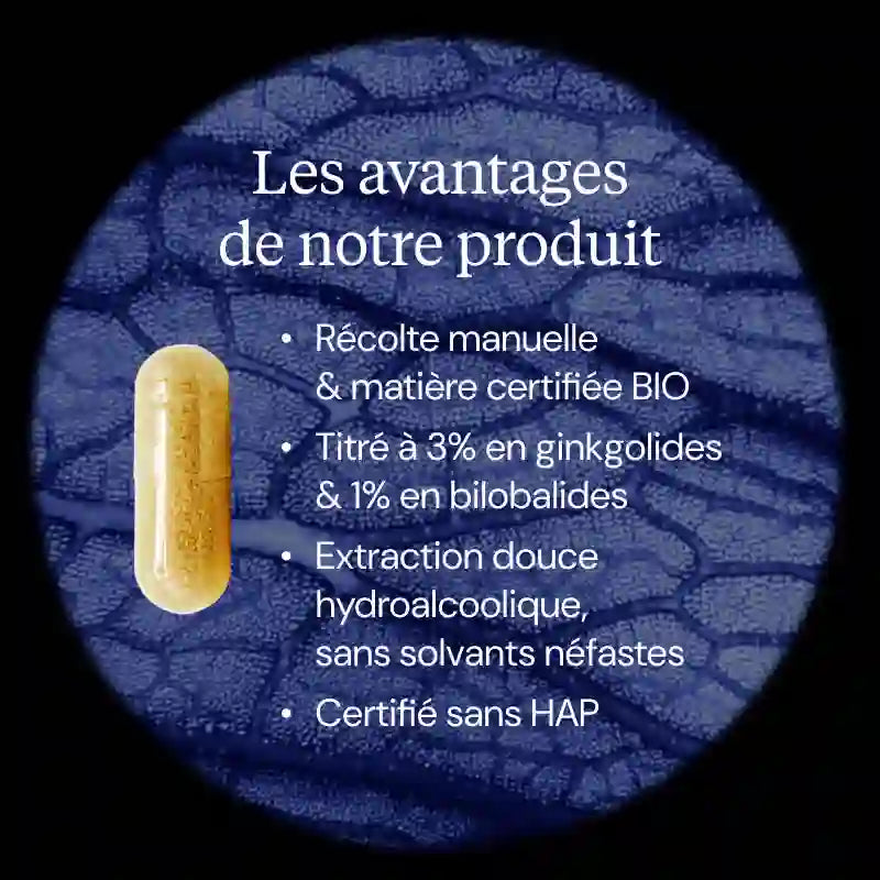 ginkgo biloba avantages