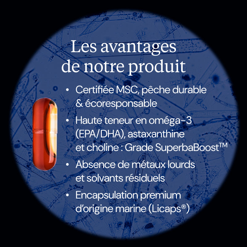 Huile de Krill pure avantages