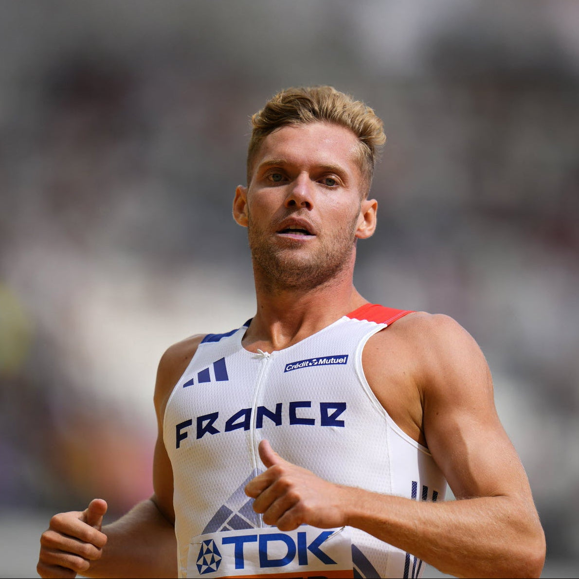 kevin mayer avait du abandonner aux championnats du monde a budapest cet ete photo sipa ap petr david josek 1702464569