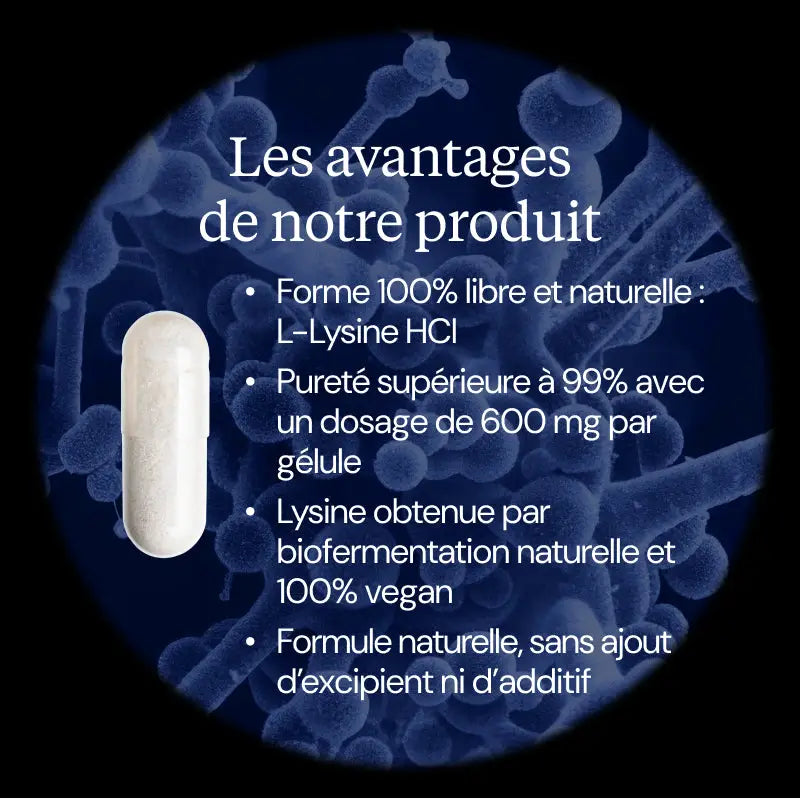 l lysine hero image avantages