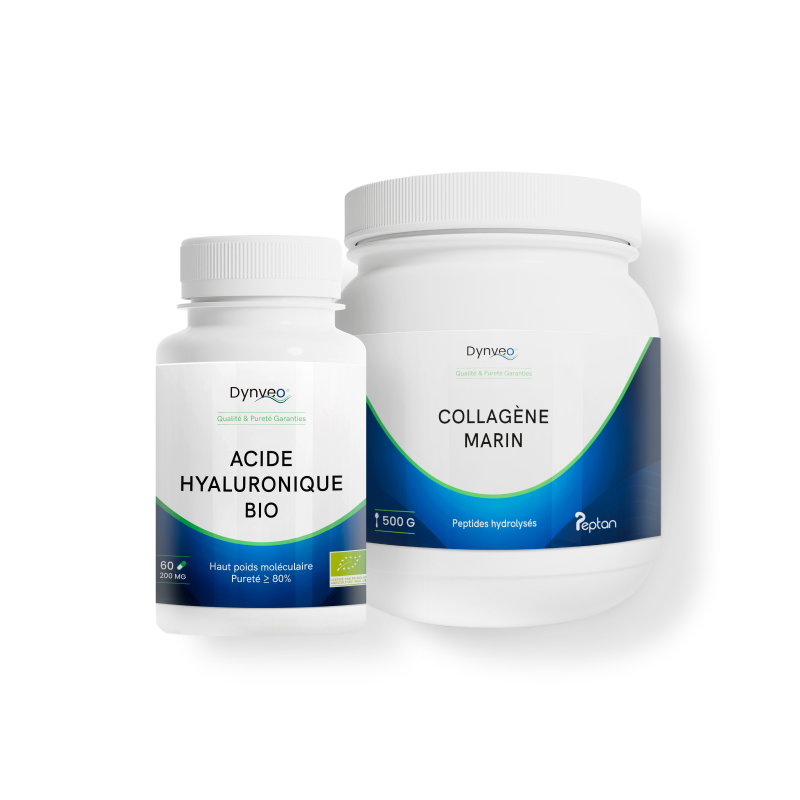Programme Beauté & Anti-âge - collagène marin Peptan + acide hyaluronique BIO