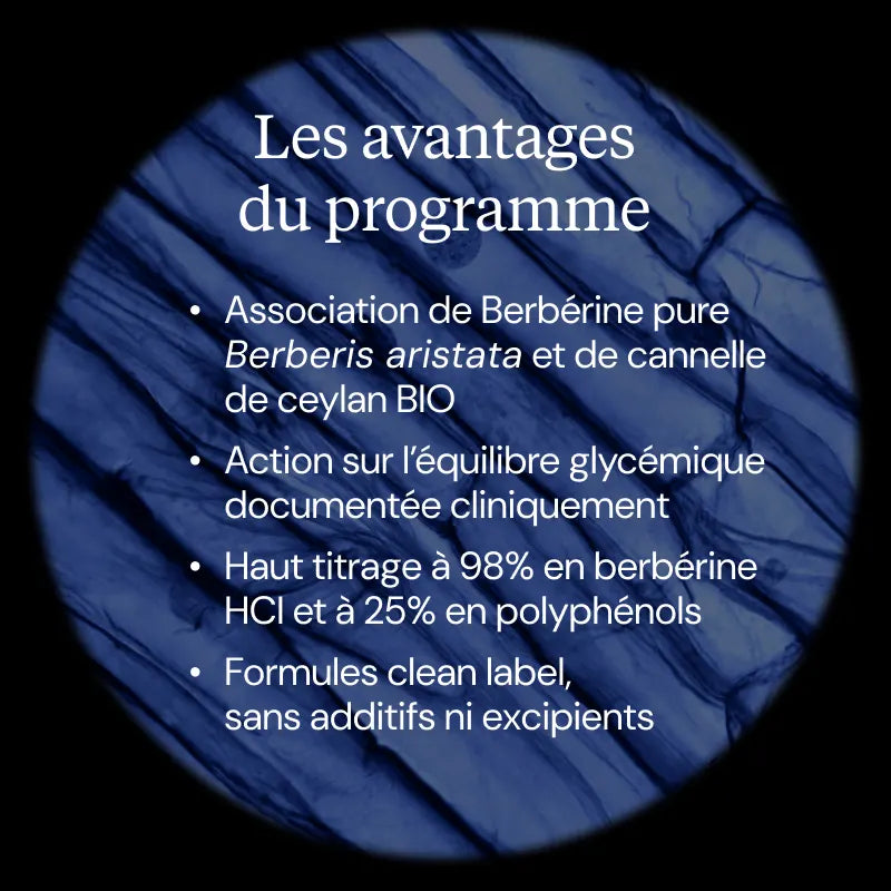 Programme Glycémie avantages