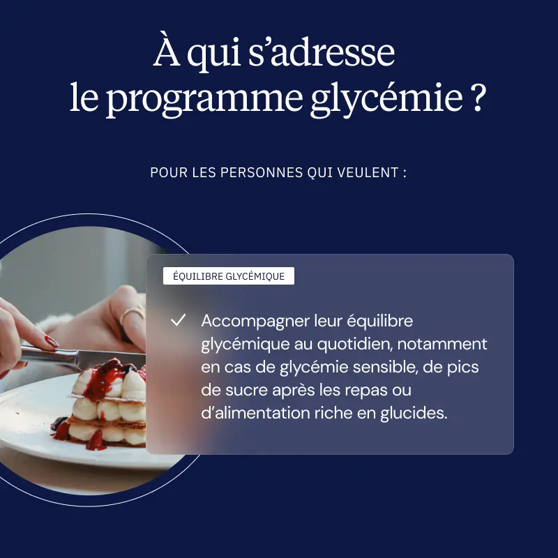 Programme Glycémie personnae