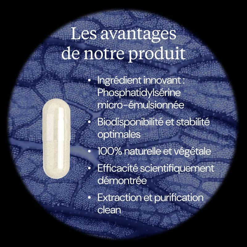Phosphatidylsérine  avantages