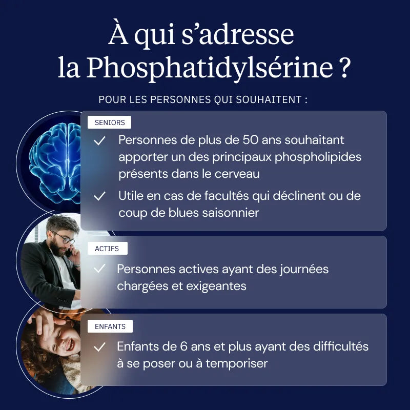 Phosphatidylsérine pour qui