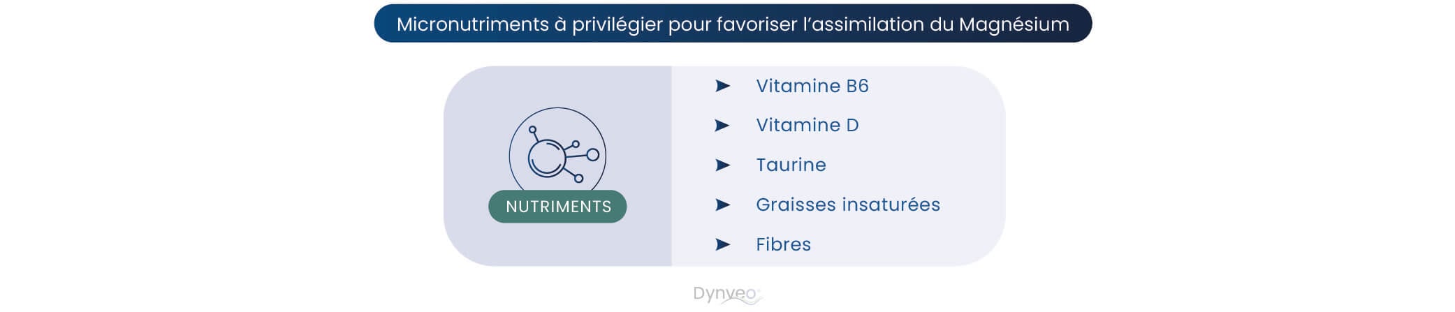 Meilleur assimilation du magnésium