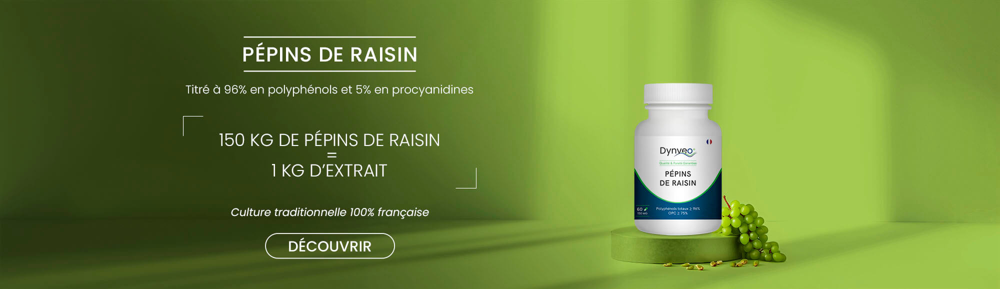 extrait de pepins raisin visuel