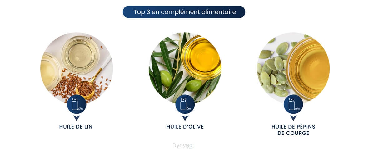 huile complements alimentaires