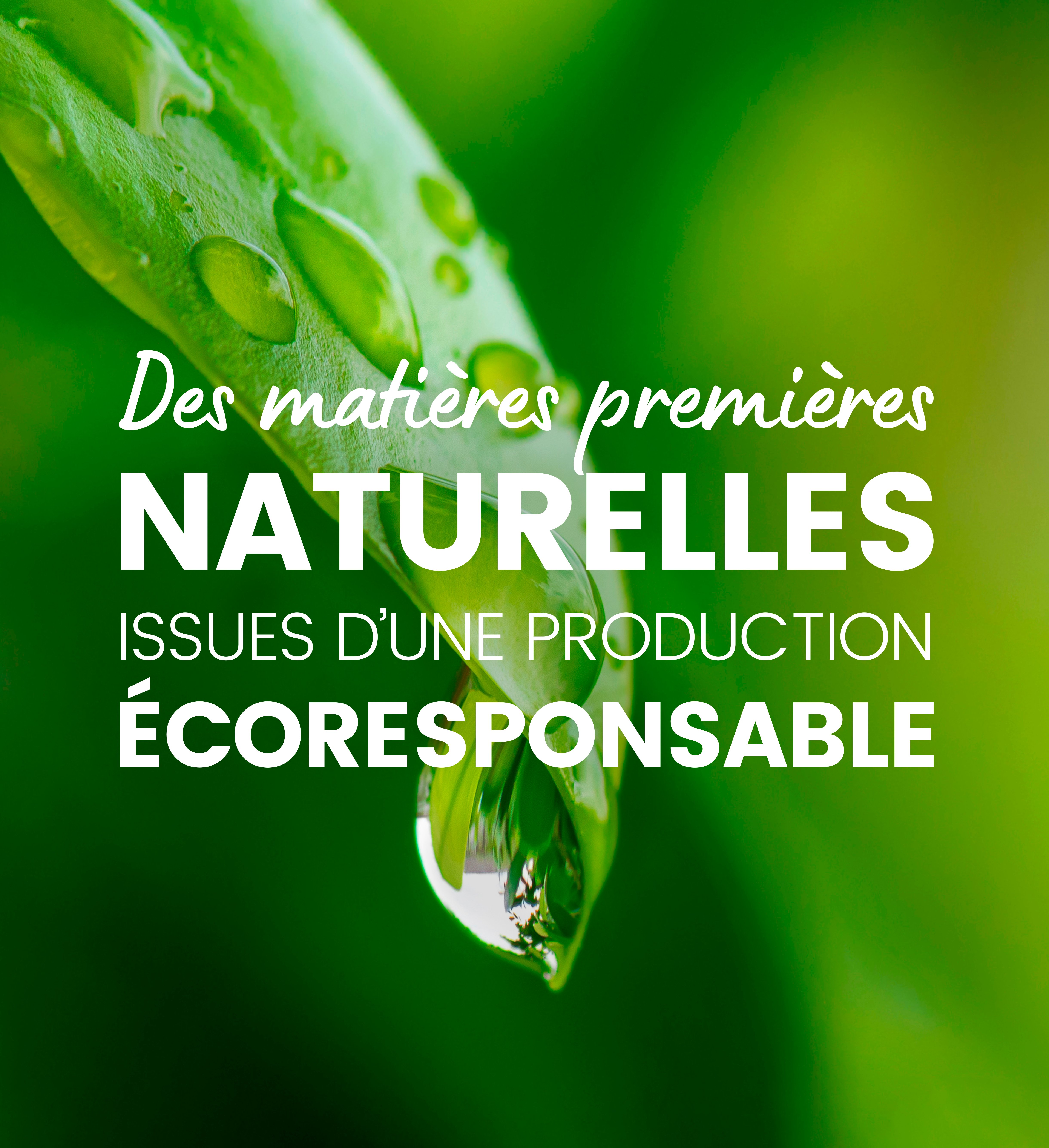 matières premières naturelles