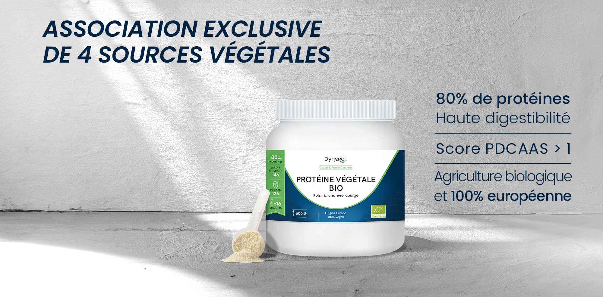 Protéines végétales bio