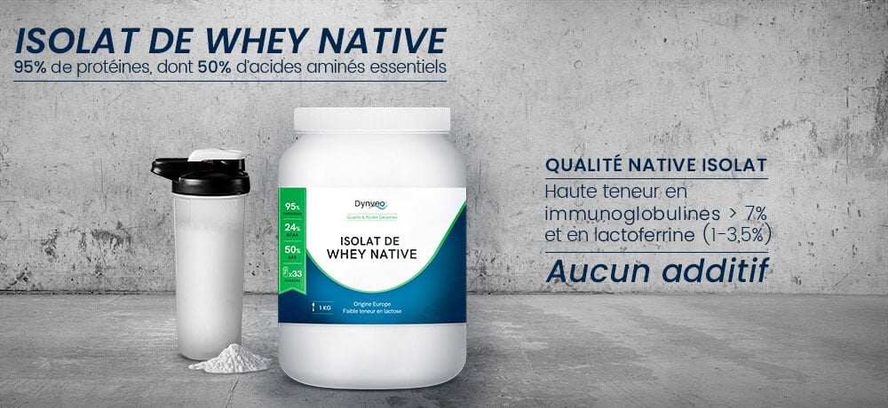 isolat de whey native