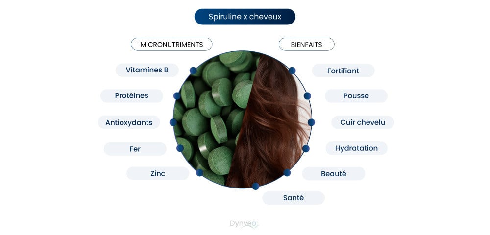 spiruline cheveux
