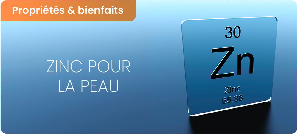 Zinc pour la peau