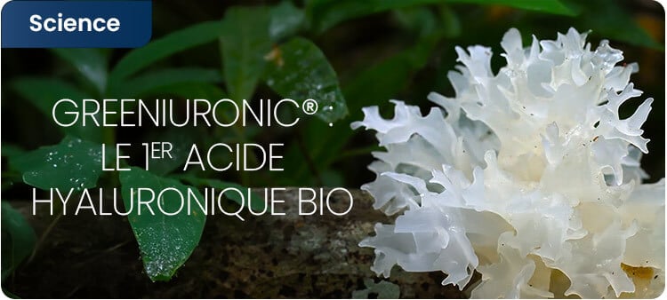 GreenIuronic® : le premier acide hyaluronique végétal et bio