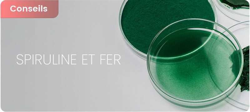 Spiruline et fer