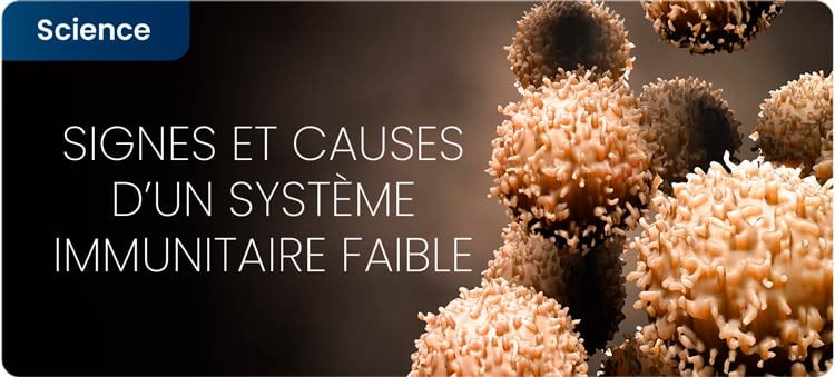 Signes et causes d’un système immunitaire faible
