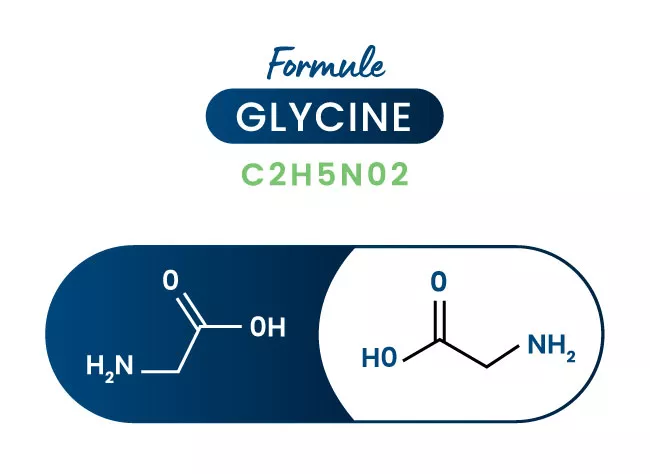 Glycine pure en poudre, acide aminé hydrosoluble, Avis & Achat