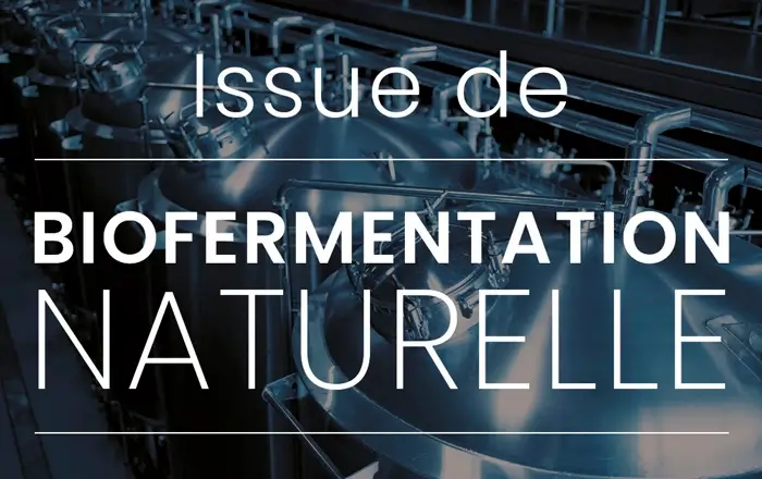 L-lysine biofermentation naturelle