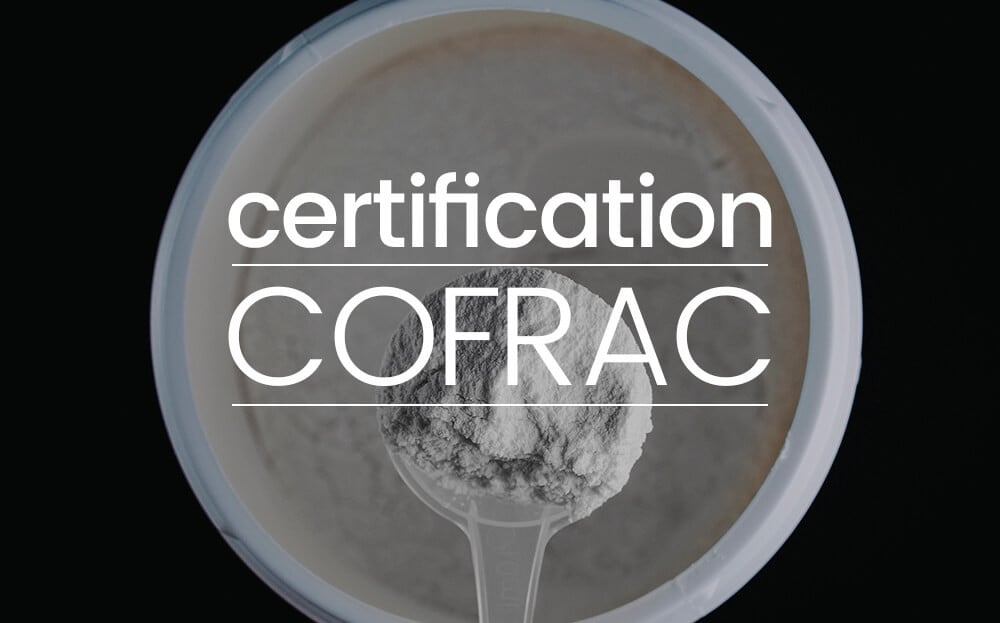 Maltodextrine bio certification COFRAC